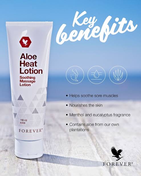 Aloe heat lotion