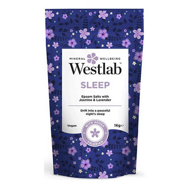 Westlab Jasmine & Lavender Epsom Sleep Bath Salt Vegan 1kg