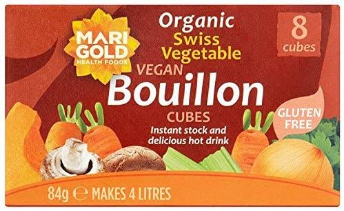 Mari gold organic swiss vegetables vegan bouillon cubes