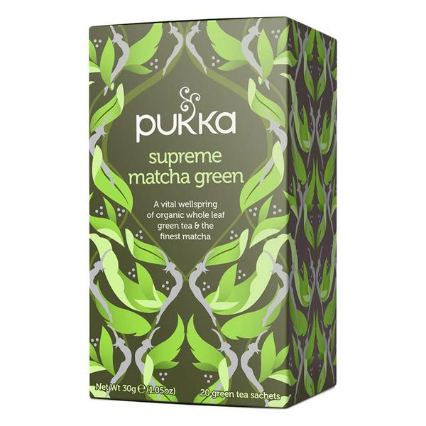 Pukka Organic Supreme Green Matcha Tea FairTrade, 20bags