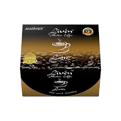 Alliance liven alkaline coffee latte