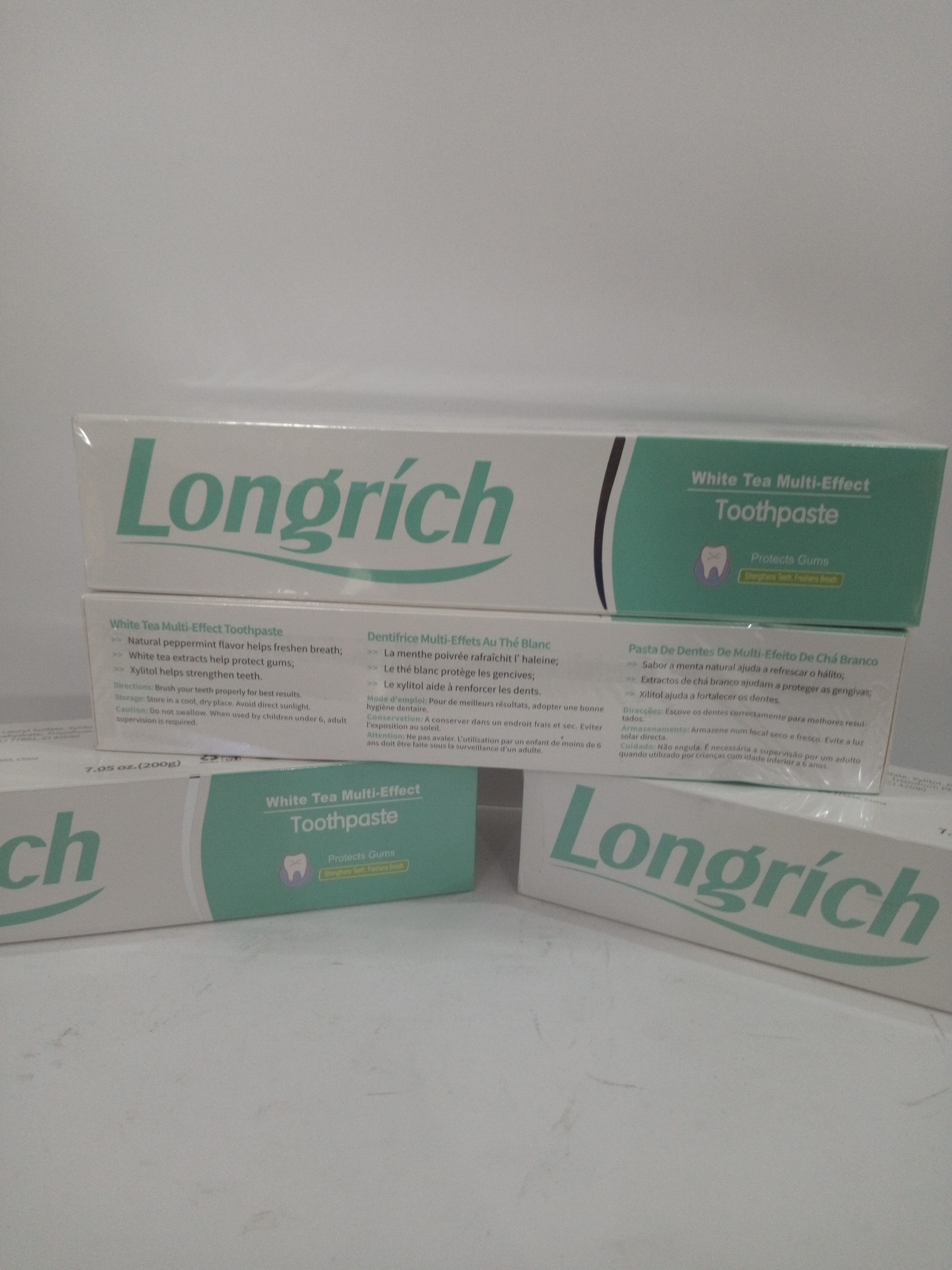 Longrich white tea multi-effect toothpaste